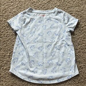 *4 for $15* Cat & Jack Blue Unicorn T-Shirt
